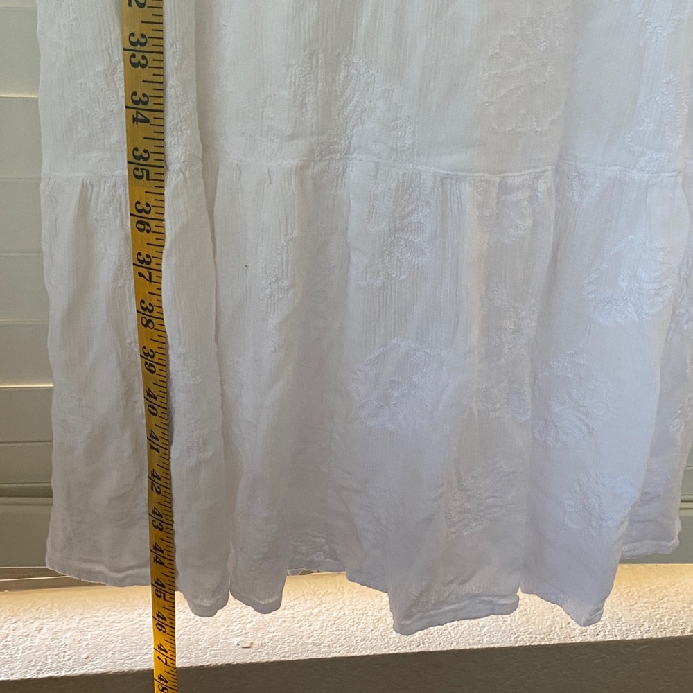 Amuse Society White Ruffled Maxi Dress - Picture 12 of 12